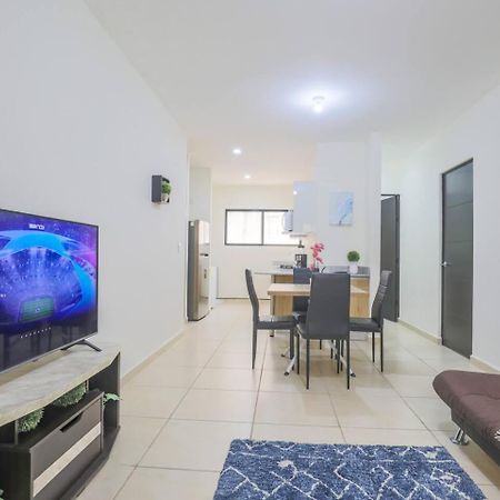 Departamento Lirios Residencial Para 5 Alberca Cancún Exteriör bild